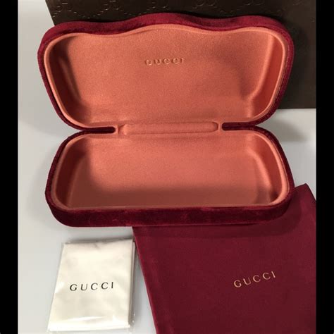 gucci grey velvet eyewear case|gucci sito ufficiale.